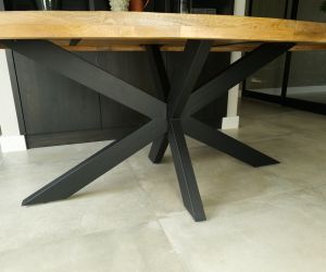 Eettafel ovaal mango naturel 3