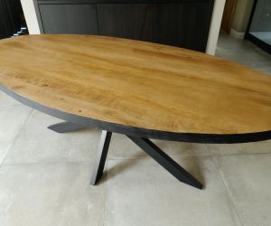 Eettafel ovaal linia 4