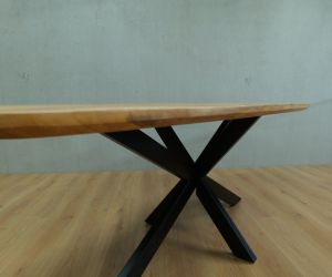 Eettafel deens ovaal naturel 5