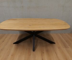 Eettafel deens ovaal eiken 1
