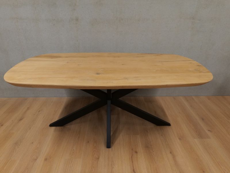 Eettafel deens ovaal eiken