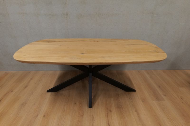 Eettafel deens ovaal eiken